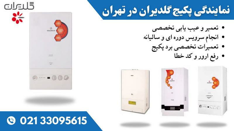 تعمیر پکیج گلدیران - تعمیرات گلدیران اتابک